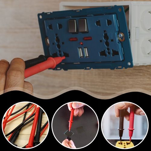 MIERNIK MULTIMETR CYFROWY PRĄDU NAPIĘCIA LCD TESTER UNIWERSALNY AC DC 10A na Arena.pl