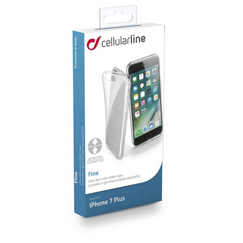 CELLULAR LINE Fine Etui iPhone 7 Plus transparentne na Arena.pl