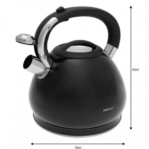 czajnik z gwizdkiem kinghoff 3,4l kh-1221 na Arena.pl