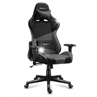 Fotel gamingowy Huzaro Force 6.2 tkanina czarno-szary