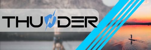 OGROMNA 365CM deska SUP dmuchana WYTRZYMAŁA siedzisko ZESTAW Thunder na Arena.pl