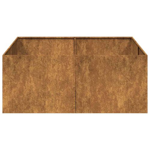 Doniczka Rusty 100x100x40 cm Stal nierdzewna na Arena.pl