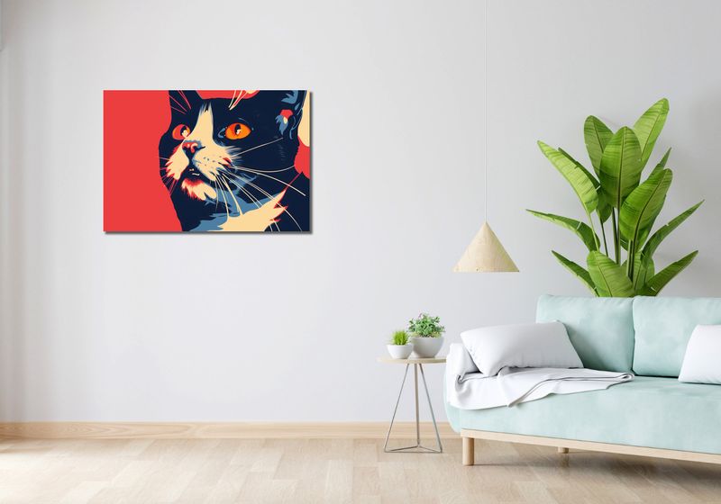 Obraz 90x60cm Szok zdjęcie 2