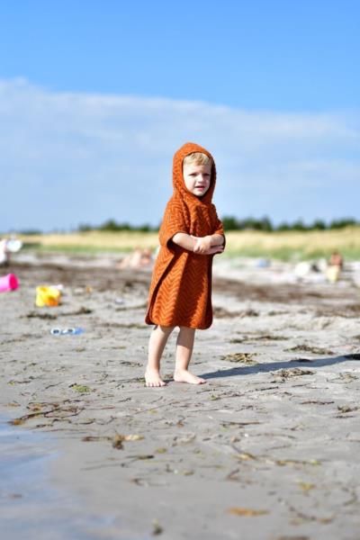 Filibabba Poncho Zigzag Rust zdjęcie 10