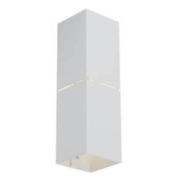 Kinkiet LAMPA ścienna NEMURO 7468 Shilo przyścienna OPRAWA metalowa prostokątna biała