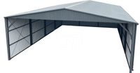 Wiata samochodowa CarPort 9x11m rynny GP530