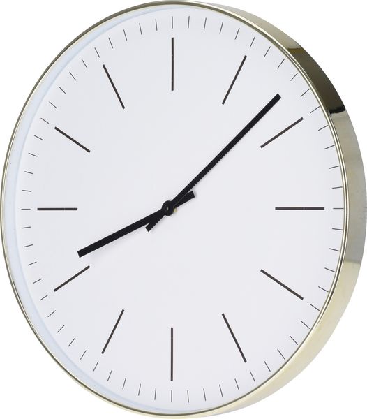 Zegar Slimer okrągły biały zdjęcie 1