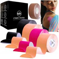 Tejpy Taśma Kinezjologiczna Tape Tejp Kinesiotaping 5cmx5m+ FaceTape GRATIS