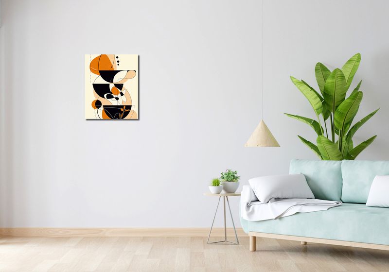 Obraz 40x50cm Taneczne Kręgi zdjęcie 2