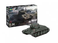Revell Model Plastikowy Czołg T-34 World Of Tanks