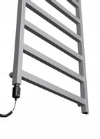 Grzejnik elektryczny BOX 1650x500 4 LUTY- srebrny