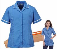 Tunika Damska Fartuszek Kosmetyczny Blue Xs Kingsmill Fartuch Niebieski