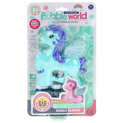 Pistolet do Baniek Mydlanych Jednorożec- Niebieski na Arena.pl