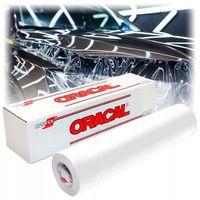 FOLIA OCHRONNA SAMOPRZYLEPNA BEZBARWNA GRUBA SAMOCHÓD PROGI DRZWI 30x200cm