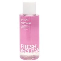 victoria`s secret fresh & clean pink body mist 250ml