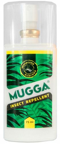 Mugga Spray 9,5% DEET 75 ml na Komary Kleszcze Moskity Preparat dla Dzieci na Arena.pl