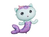 Balon foliowy Syrenkotka Koci Domek Gabi, 80 x 82 cm