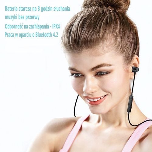 AWEI słuchawki stereo Bluetooth WT30BL czarny/black na Arena.pl