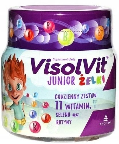 Visolvit Junior żelki - WITAMINY DLA DZIECI 2x50 sztuk + FOREMKI GRATIS! na Arena.pl
