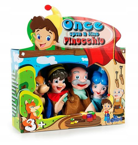 Pacynki zestaw postaci z 4 baśni na Arena.pl