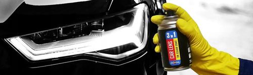 LAKIER BEZBARWNY Z UTWARDZACZEM DO RENOWACJI REGENERACJI LAMP 3W1 W AUCIE na Arena.pl