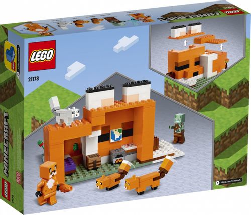 Klocki Minecraft 21178 Siedlisko Lisów na Arena.pl