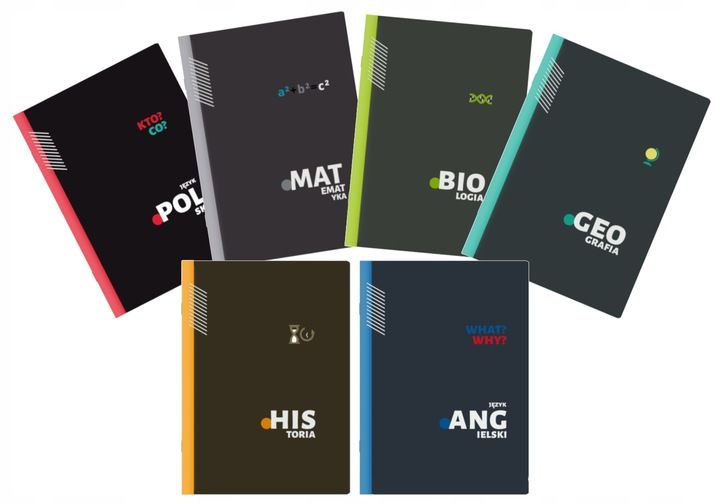 KOMPLET 6 ZESZYTÓW ZE ŚCIĄGĄ KLASA 5-6 A5/60K ŚCIĄGA KOLOROWA 60 KARTEK zdjęcie 4