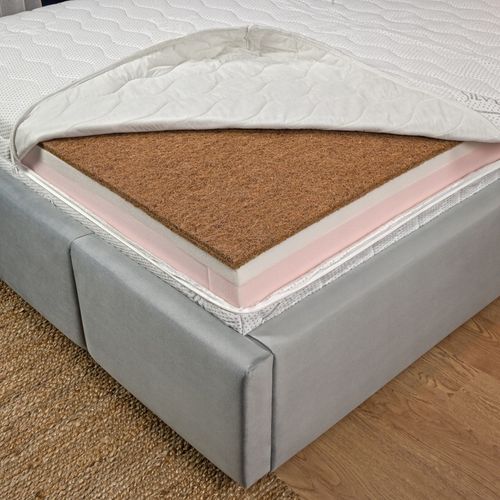 Materac 140x200 Kokos x2 kieszeniowy H3/H5 twardy pocket SILVER MAX na Arena.pl