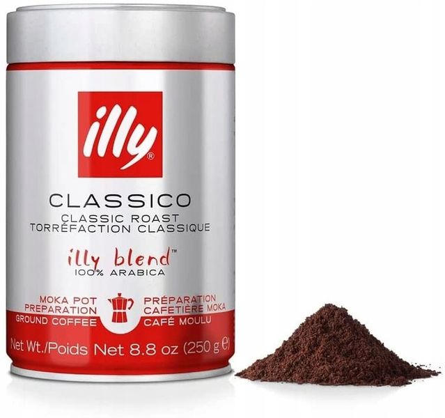 Kawa mielona illy Moka 250g zdjęcie 4