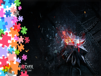 Puzzle tradycyjne Wiedźmin