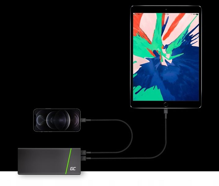 Mocny Kabel GreenCell PowerStream USB-A - Lightning 2m do iPhone 12 13 14 zdjęcie 11