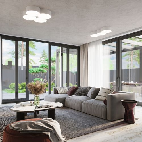 Plafon CIRCLE 1 biały na Arena.pl