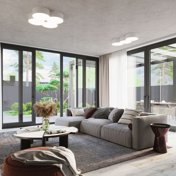 Plafon CIRCLE 1 biały zdjęcie 7