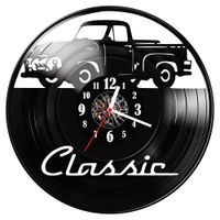 Zegar ścienny z płyty winylowej Classic 1826.14