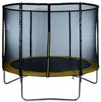 Trampolina ogrodowa 252CM/8FT siatka/drabinka 605