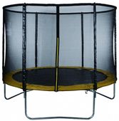 Trampolina ogrodowa 252CM/8FT siatka/drabinka 605