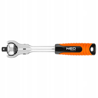 NEO TOOLS KLUCZ GRZECHOTKA 1/2 360° 72T CRV 250MM TUV M+T 08-546