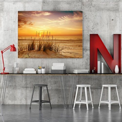 Obraz na płótnie - Canvas, Trawy na plaży 3 60x40 na Arena.pl