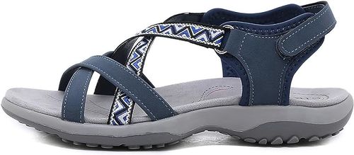 Sandały Damskie Letnie Gladiatorki na Rzep Kolorowe Wzory Rozmiar 38 na Arena.pl