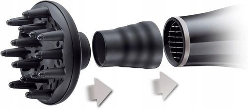 UNIWERSALNY DYFUZOR DO SUSZAREK REMINGTON D52DU KRĘCONYCH FALOWANYCH WŁOSÓW na Arena.pl