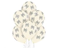 Balony lateksowe Kokardki, 6 szt.