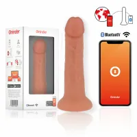 oninder bogota mini wibrator 9 trybow silikonowy 17,5 cm naturalny app