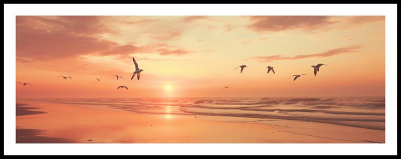 Plakat 95x33cm Spokojna Przystań zdjęcie 3