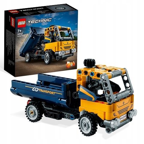 LEGO TECHNIC - Wywrotka 42147 + TORBA PAPIEROWA LEGO na Arena.pl