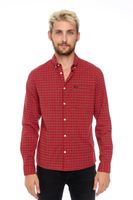 LEE SLIM BUTTON DOWN RED OCHRE L66XRQOE XXL