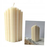 Świeca sojowa wolnostojąca dekoracyjna wieża prezent naturalna handmade