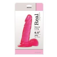 dildo jelly dildo real rapture pink 6,5