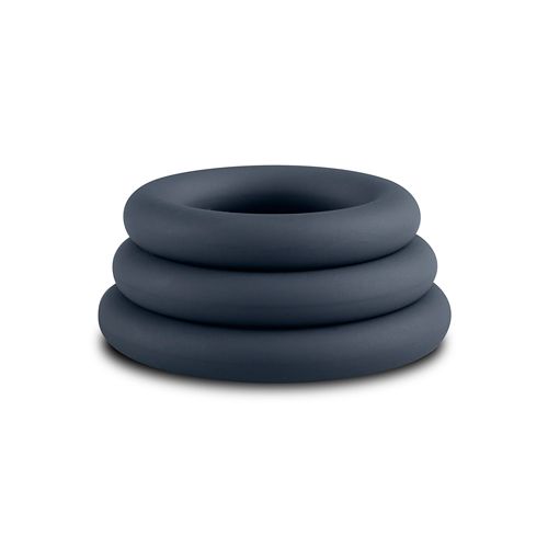 3 piece cock ring set   grey na Arena.pl