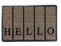 Wycieraczka pod drzwi kokosowa gumowa PAVO 40x60 wz01