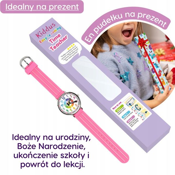 Kiddus Time Teacher Polish Pink zdjęcie 4